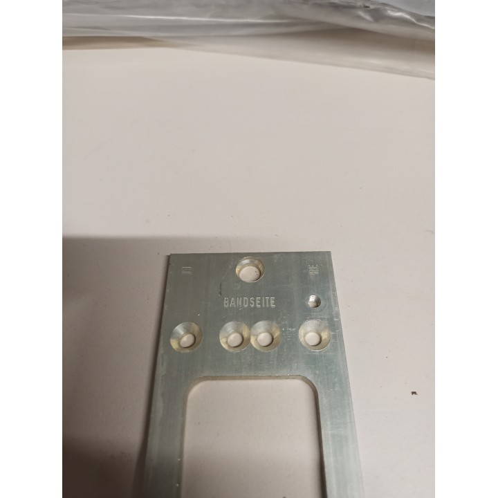 GEZE Montageplatte TS 4000 / TS 5000 silber