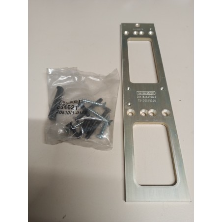 GEZE Montageplatte TS 4000 / TS 5000 weiß