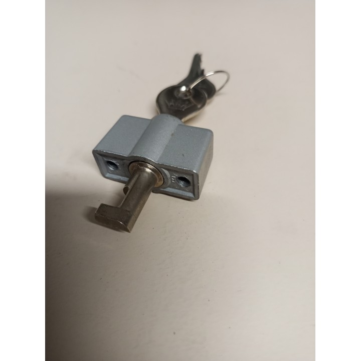 Schüco 243193 Drehsperre silber B-ware