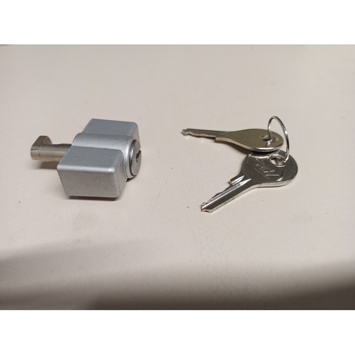 Schüco 243193 Drehsperre silber B-ware