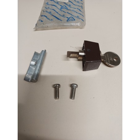 Schüco 217244 Drehsperre braun
