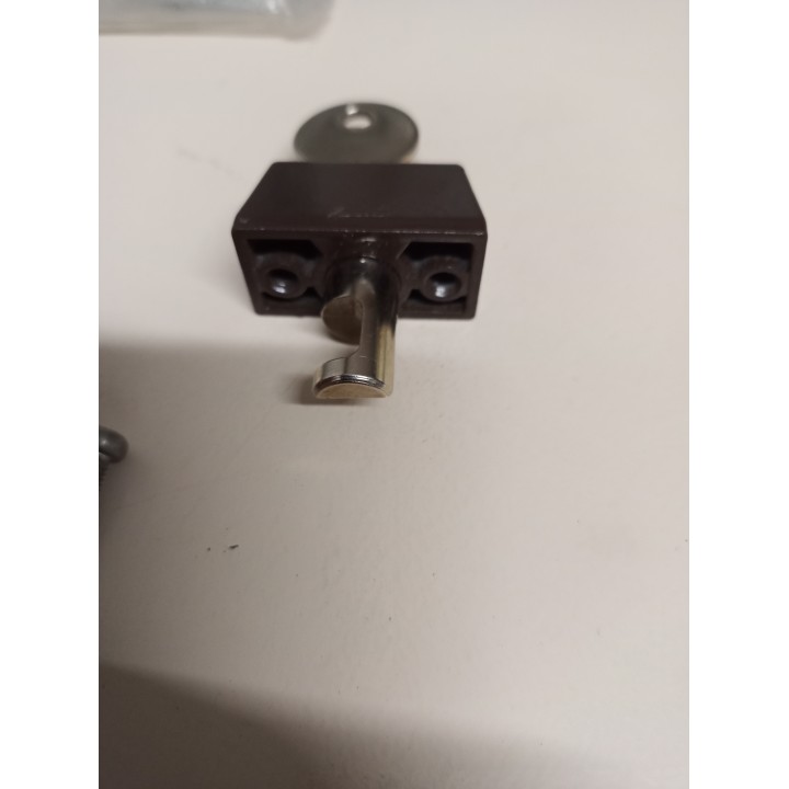 Schüco 217244 Drehsperre braun