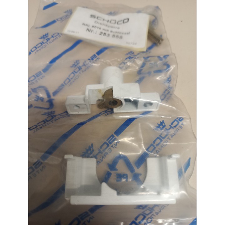 Schüco 253558 Drehsperre weiß