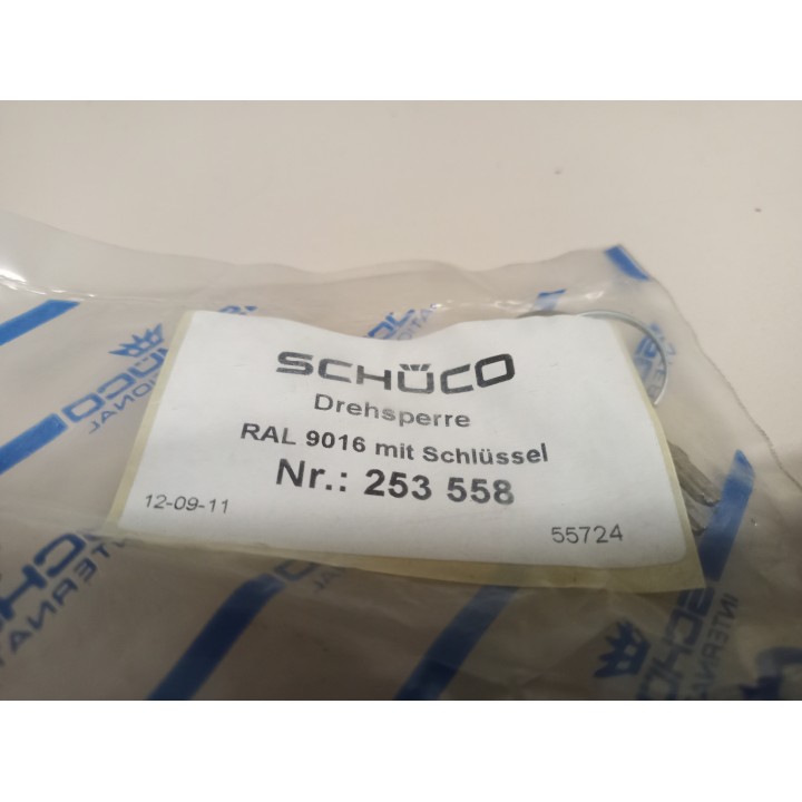 Schüco 253558 Drehsperre weiß