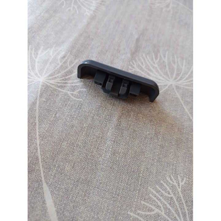 Wasserkappen RAL 7012 / basaltgrau 10 Stück