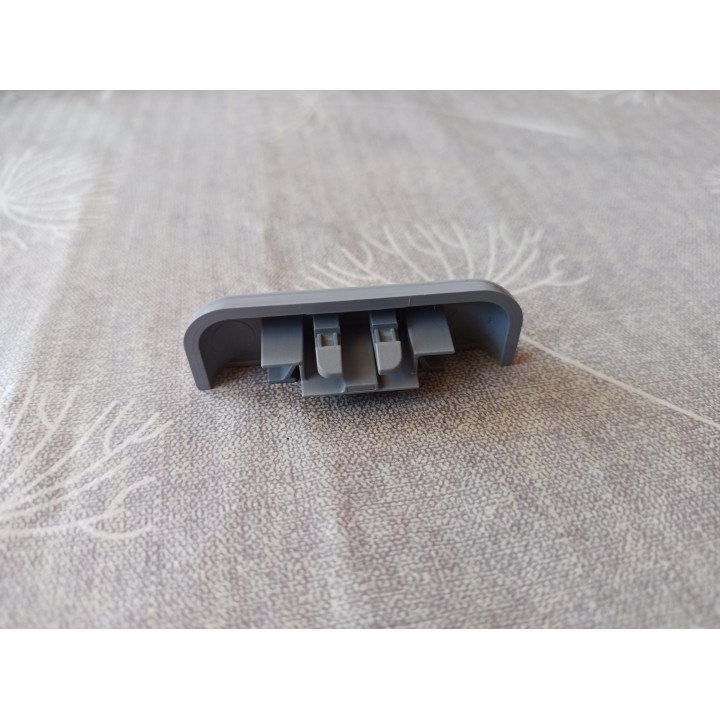 Wasserkappen RAL 7040 / fenstergrau 10 Stück