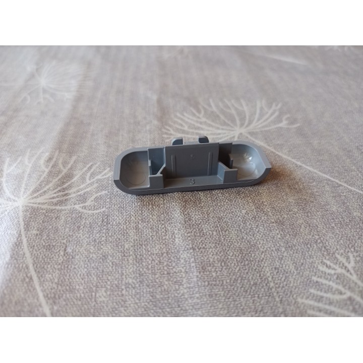 Wasserkappen RAL 7040 / fenstergrau 10 Stück