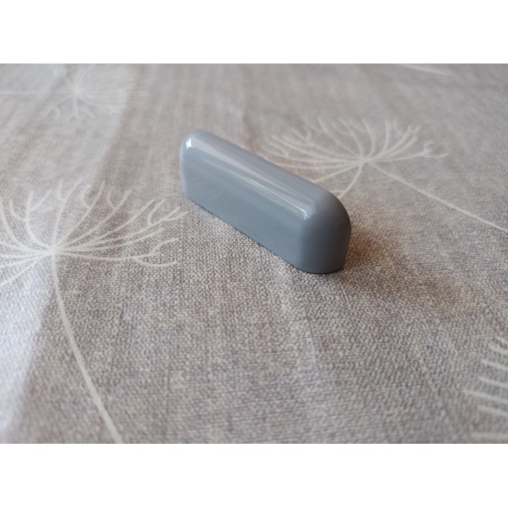 Wasserkappen RAL 7040 / fenstergrau 10 Stück