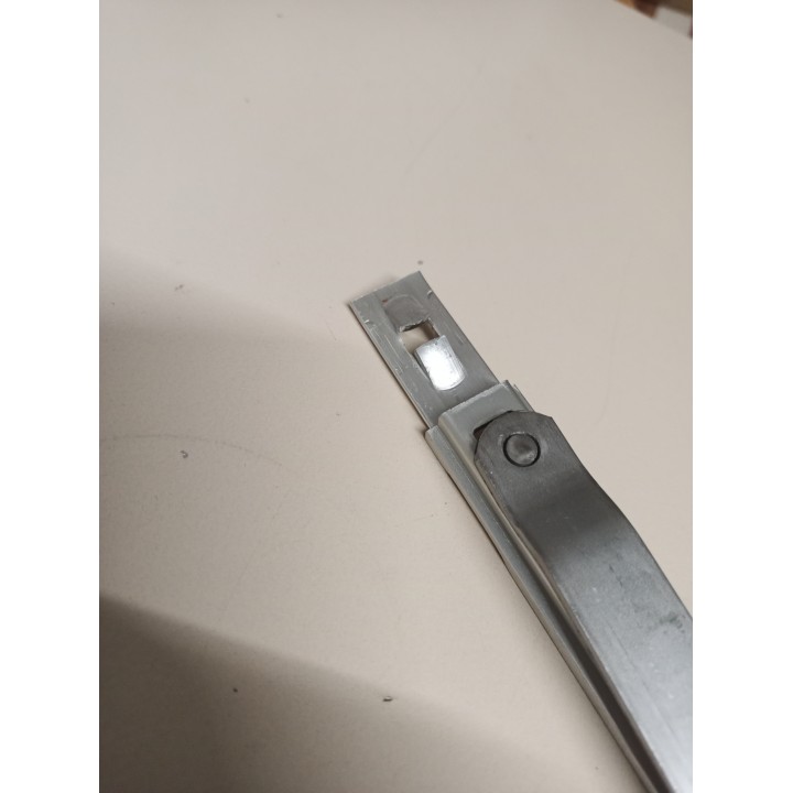 Schüco 219767 Schere 600 DIN links dunkelbraun