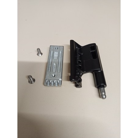 Schüco 219929 Ecklager schwarz DIN links