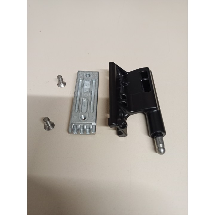 Schüco 219929 Ecklager schwarz DIN links