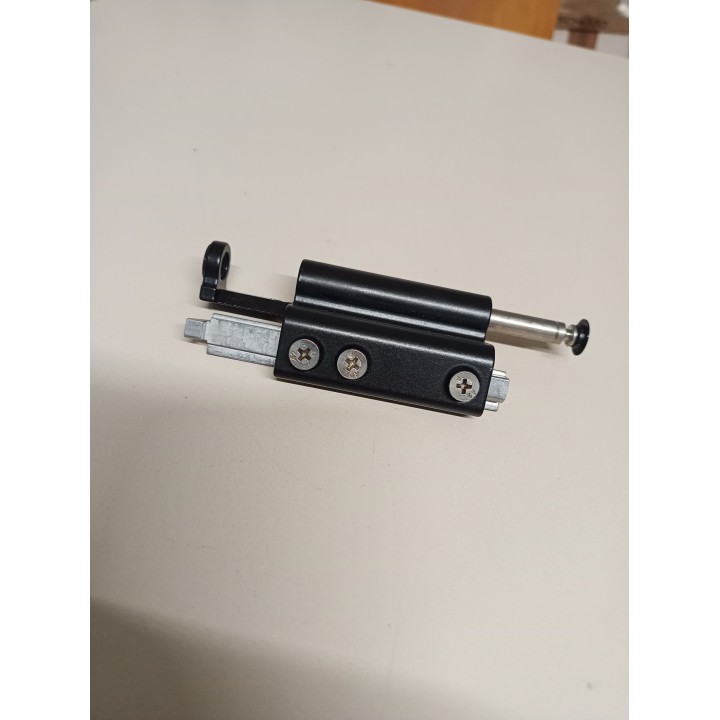 Schüco 223658 Scherenlager schwarz DIN rechts