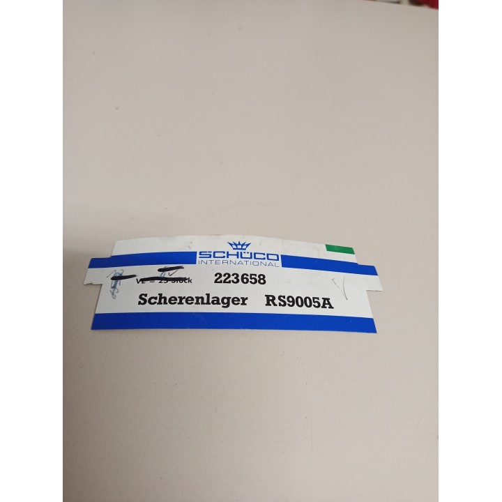 Schüco 223658 Scherenlager schwarz DIN rechts