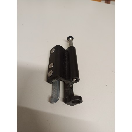 Schüco 219947 Scherenlager dunkelbraun DIN links