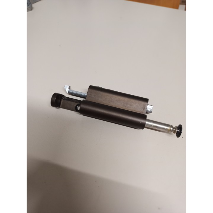 Schüco 219947 Scherenlager dunkelbraun DIN links