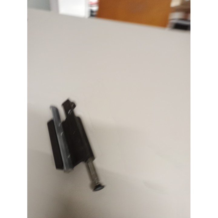 Schüco 219947 Scherenlager dunkelbraun DIN links