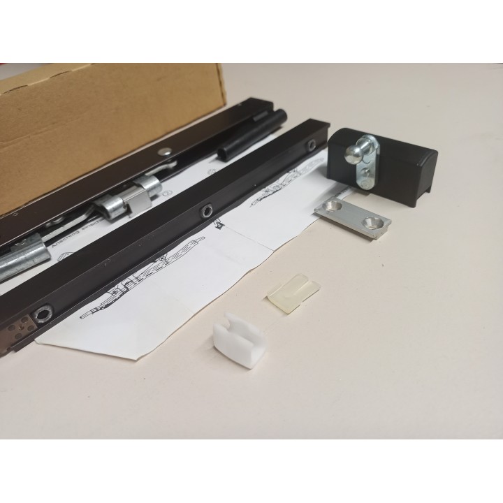 Schüco 223231 / GEZE  Schere OL 90 N dunkelbraun