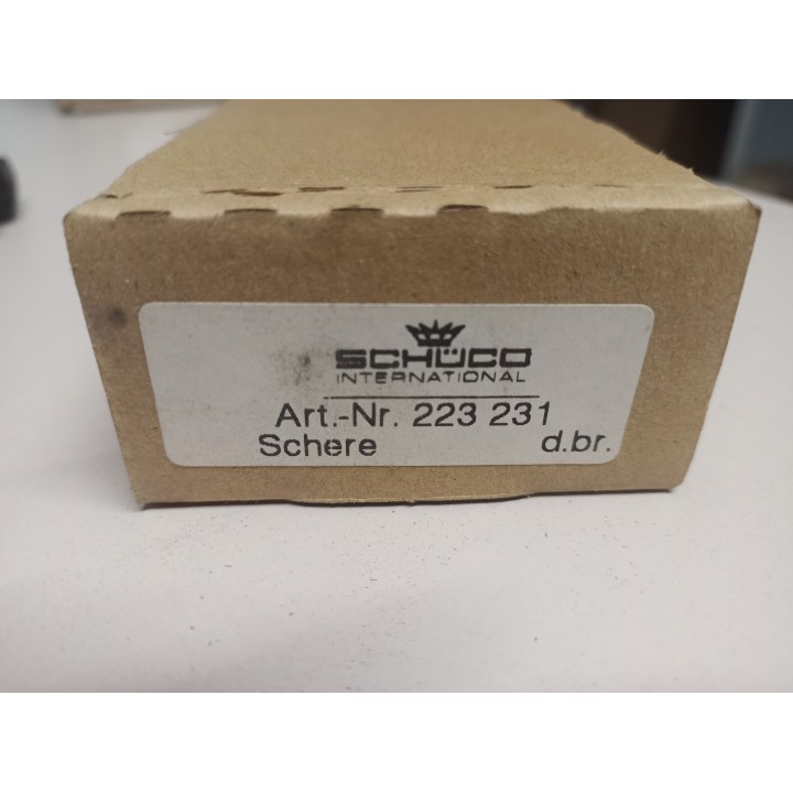 Schüco 223231 / GEZE  Schere OL 90 N dunkelbraun