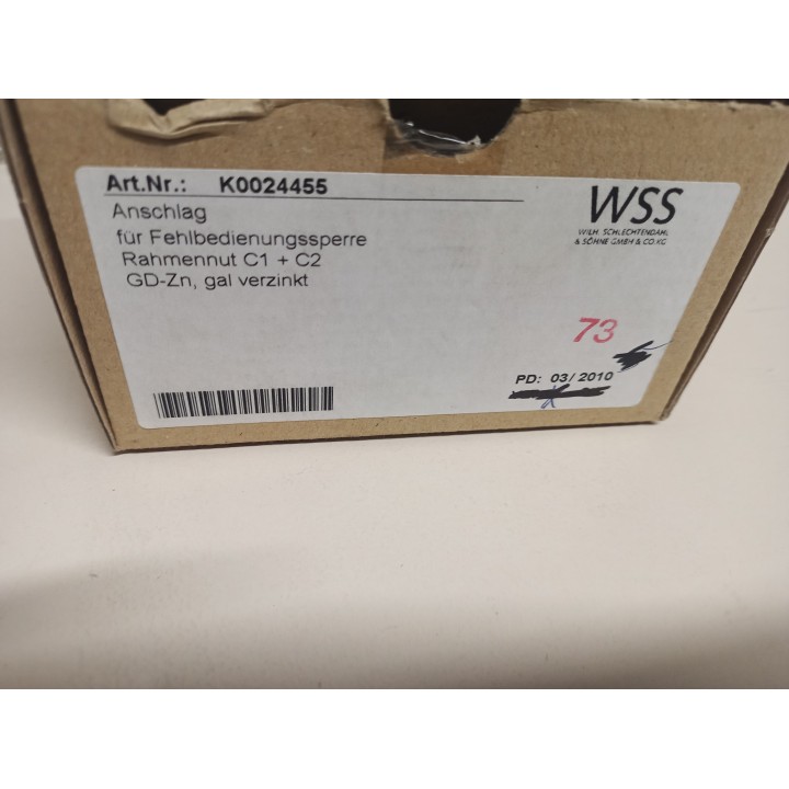 WSS K0024455 Anschlag Fehlbediensperre