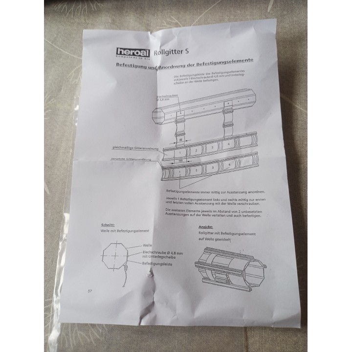 Heroal 4314 18 00 Befestigungselement RG