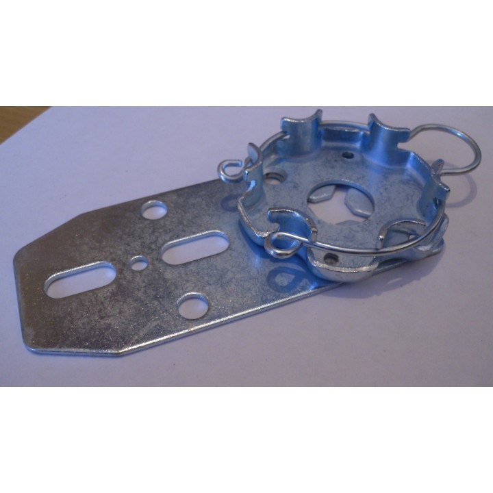 Motorlager Universal für Rohrmotoren mit klippbarem Motorkopf