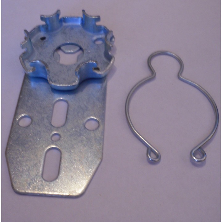 Motorlager Universal für Rohrmotoren mit klippbarem Motorkopf