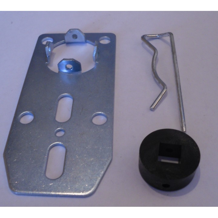 Motorlager Universal spez. für Rohrmotoren mit 10mm Vierkant