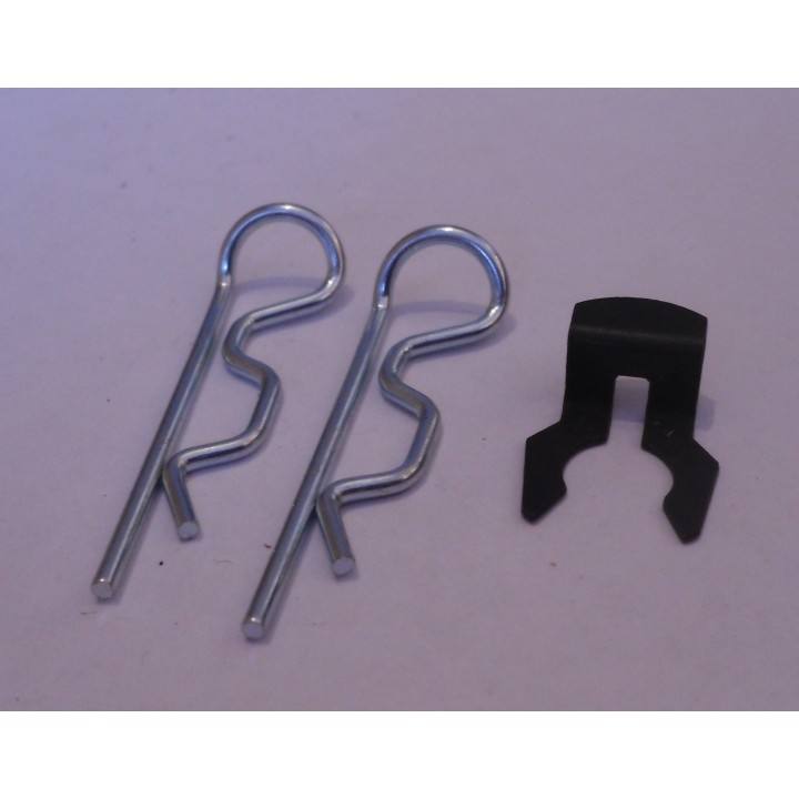 Splint und Sicherung für Rohrmotoren
