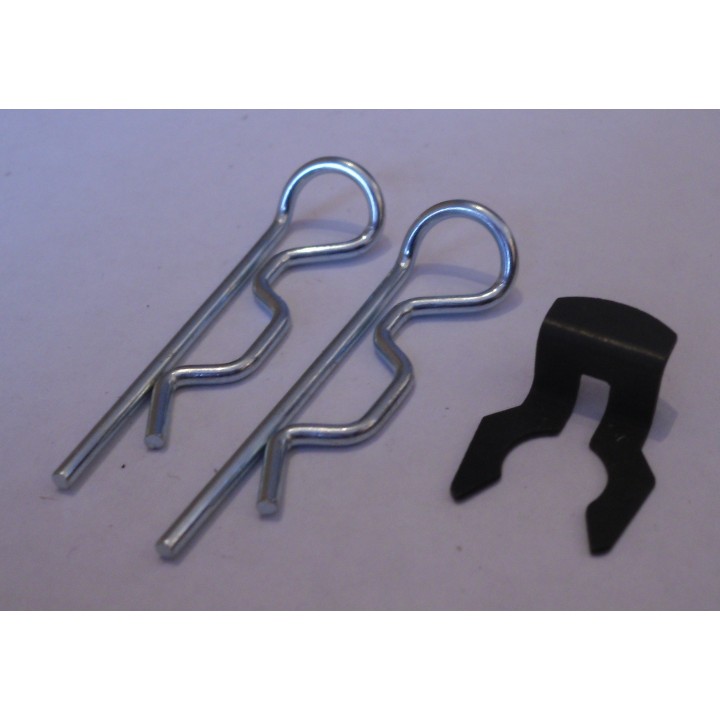Splint und Sicherung für Rohrmotoren