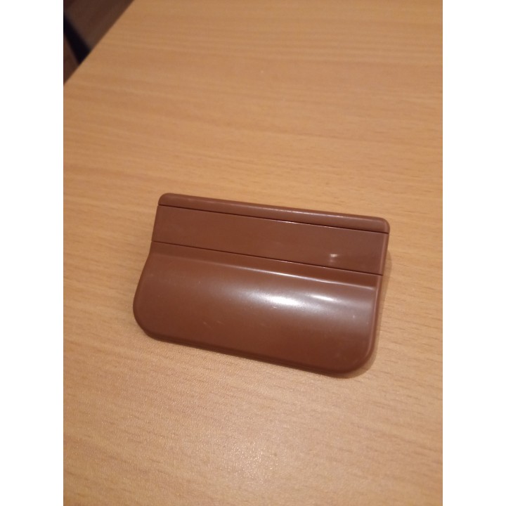 Balkontürgriff eckig Farbe Signalbraun ca. RAL 8002