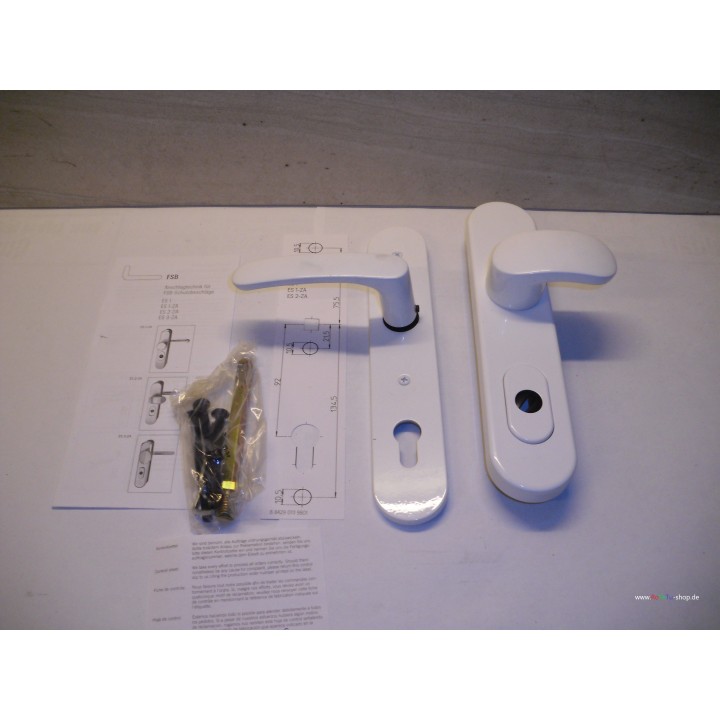 Sykon 6415 04 / FSB Schutzbeschlag weiß