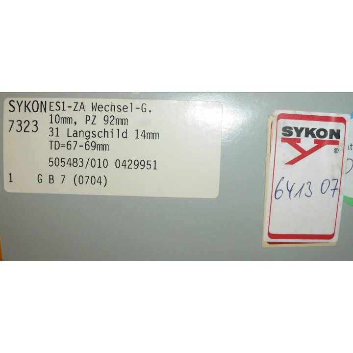 Sykon 6413 07/ FSB Schutzbeschlag dunkelbronze