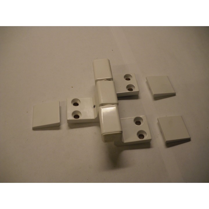 Hueck 994 262 64 Türband 3 teilig weiß