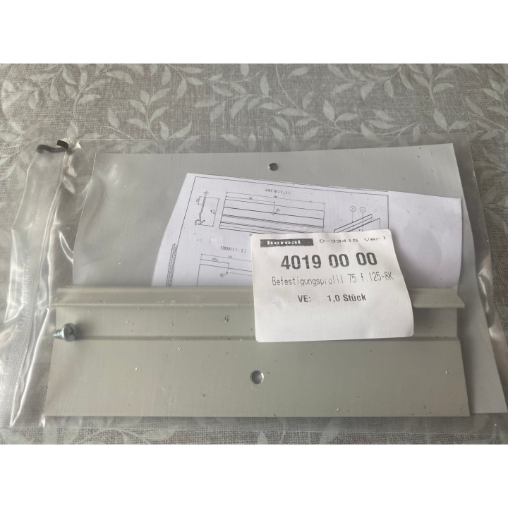 Heroal 4019 Rolltoraufhängung für RD 75