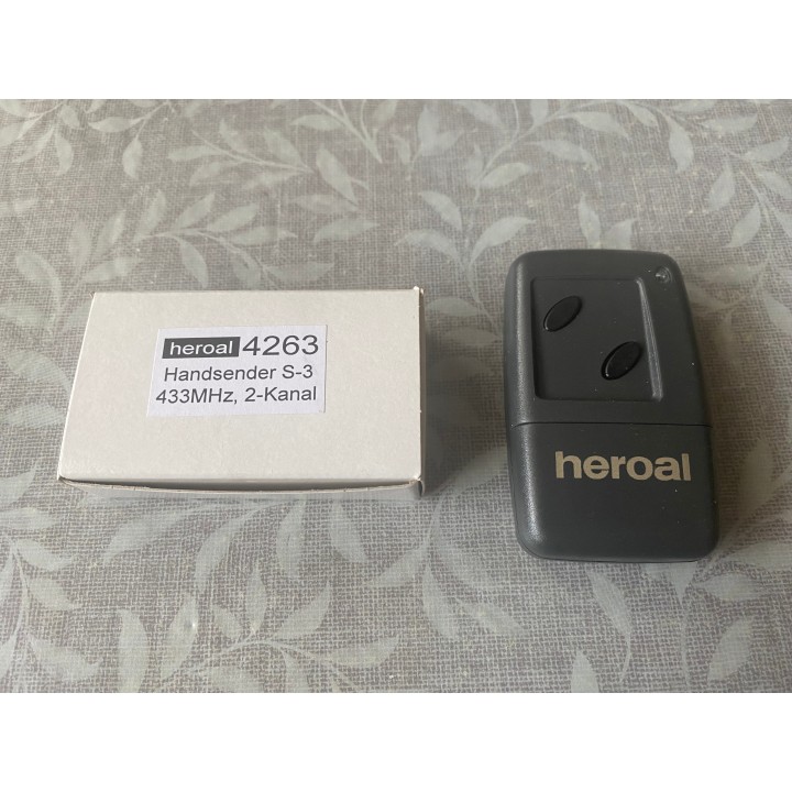 Heroal 4263 Handsender 2 Kanal