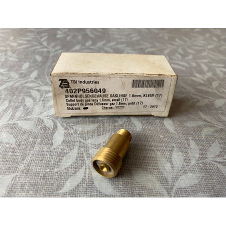 TBi Industries Spannhülsengehäuse Gaslinse 1,6mm Klein
