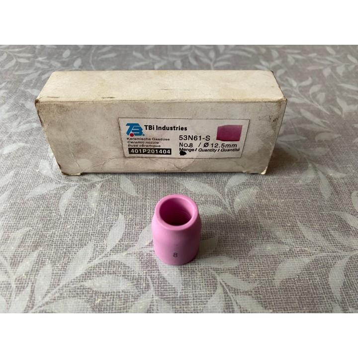 TBi industries Keramische Gasdüse No. 8 12,5mm