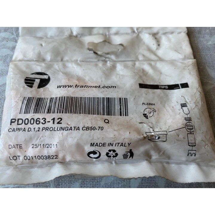 trafimet PD0063-12 Plasma verlängerte Spitzen 1,2mm