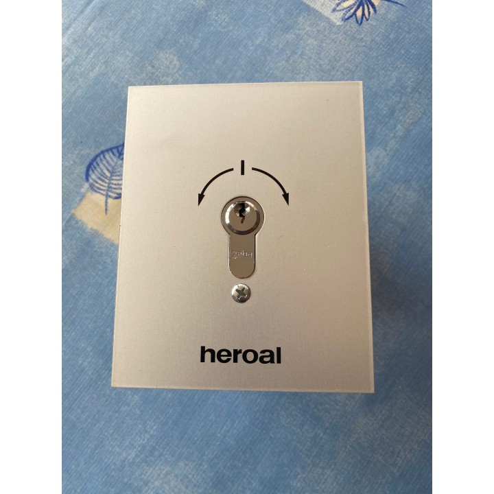Heroal 5180 Schlüsselschalter Unterputz