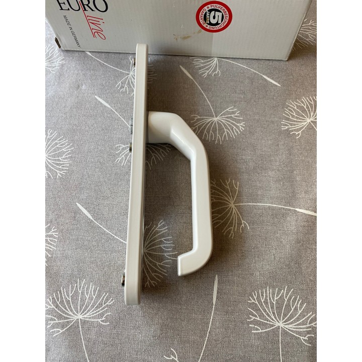 Türdrücker Euroline  weiß außen PZ 92/8