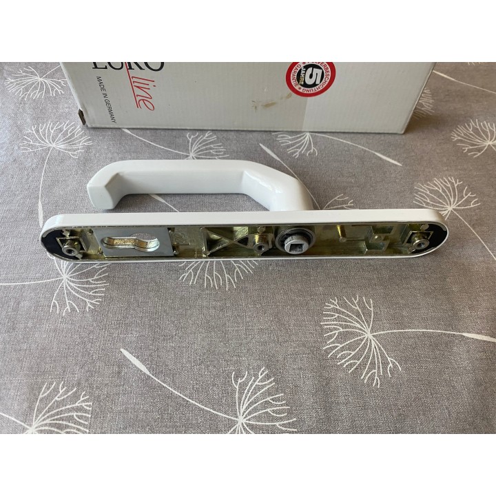 Türdrücker Euroline  weiß außen PZ 92/8