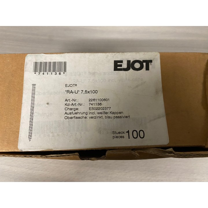 EJOT Rahmenanker 7,5 X 100   45 Stück