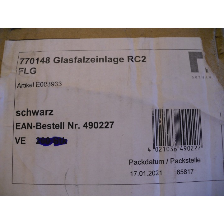 Gutmann Glasfalzeinlage RC2 FLG / 770148
