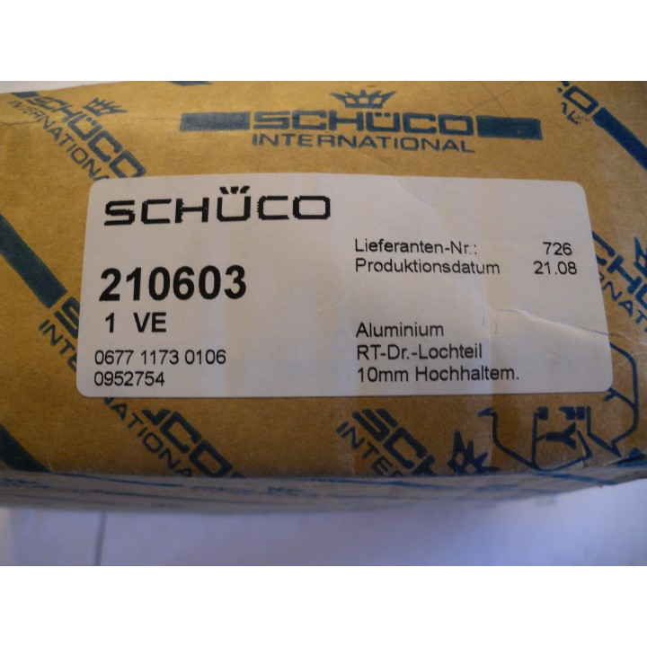 Schüco Türdrücker 10mm 210603 EV1