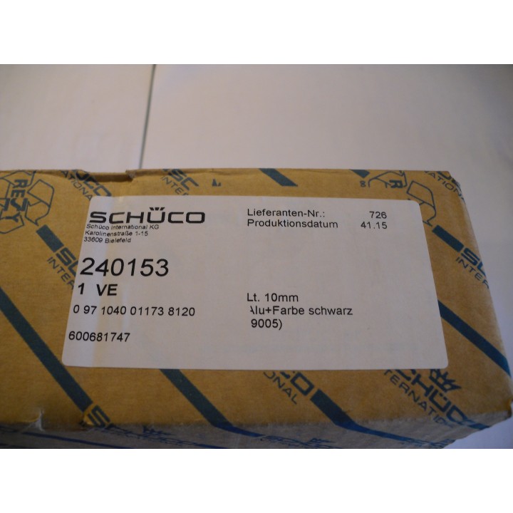 Schüco Türdrücker 10mm 240153 RAL 9005