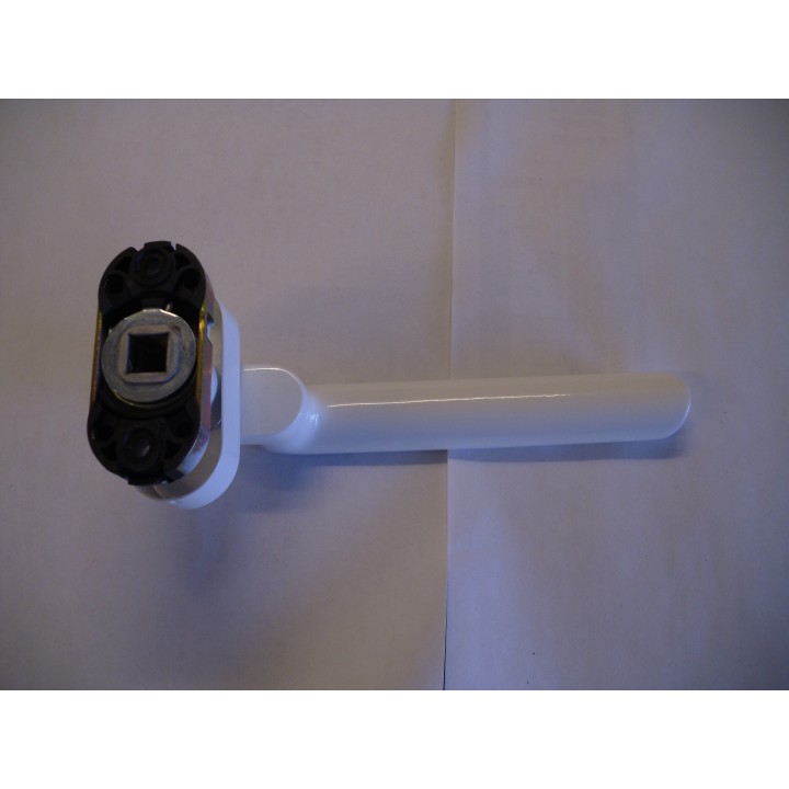 Schüco Türdrücker 10mm 240159 weiß