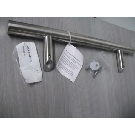 Edelstahl Stoßgriff 500mm