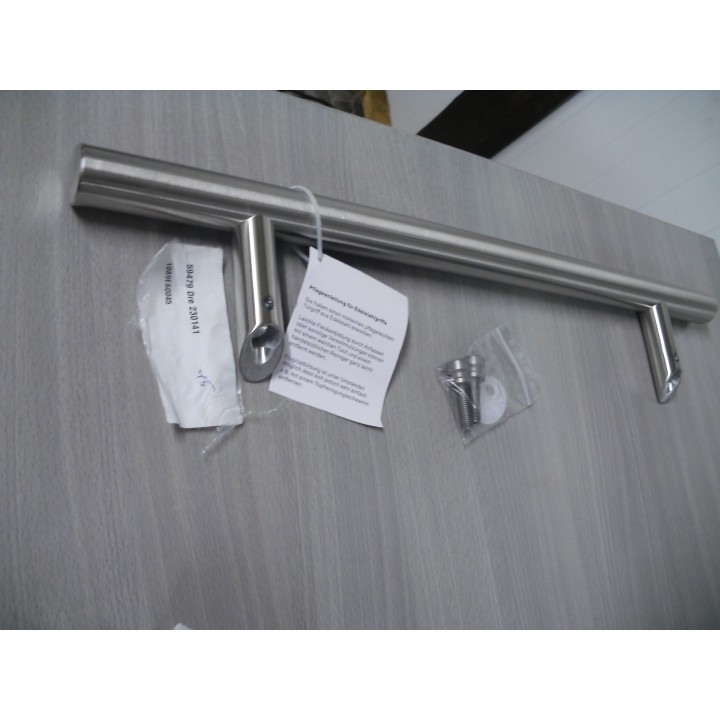 Edelstahl Stoßgriff 600mm