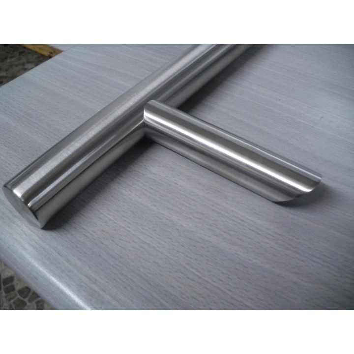 Edelstahl Stoßgriff 800mm