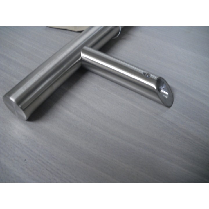 Edelstahl Stoßgriff 800mm